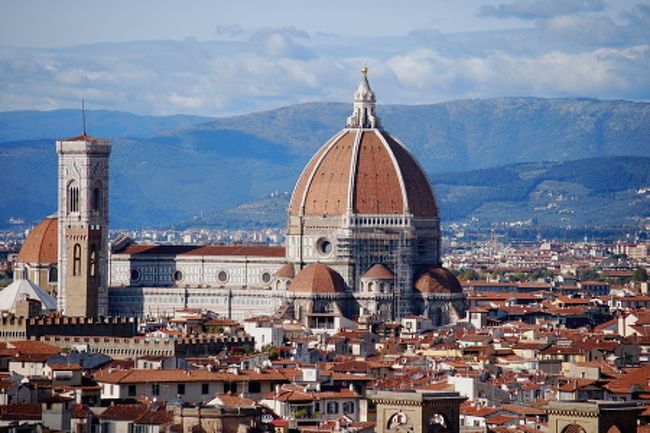 フィレンツェの象徴とも言えるドゥオーモ。<br />