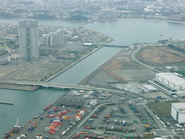 <br />離陸から１時間２０分後<br />福岡空港へ着陸間近です！<br />