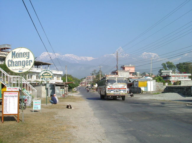 ダムサイドからの景色。今思えば本当に天国みたい。