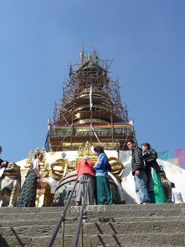 ちょうど工事中。