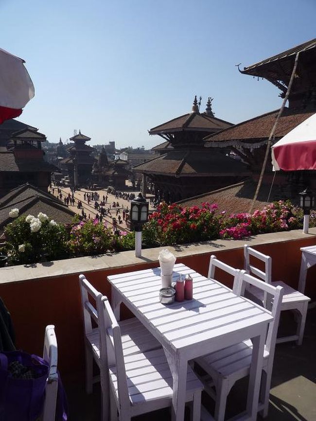 カフェからの眺め。