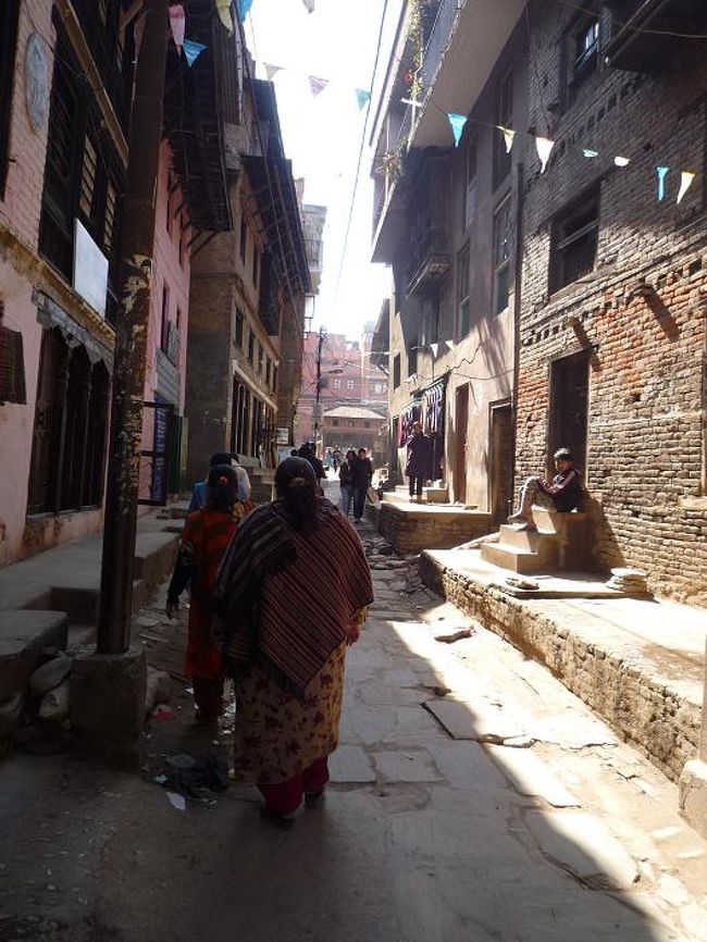 地元民が悠々と歩いていく。