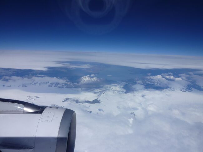 氷河も見えて来ました。
