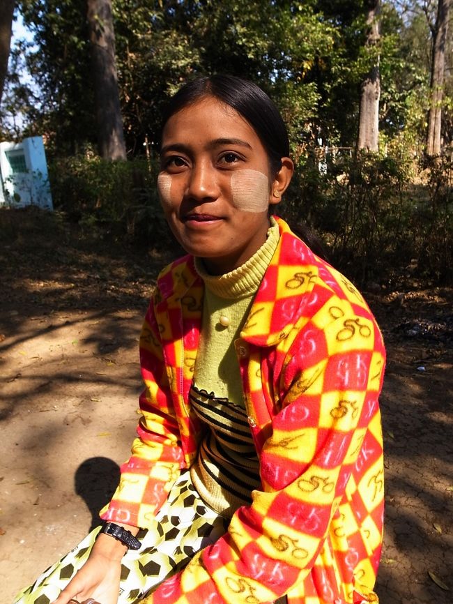 そこにいた可愛い女性。