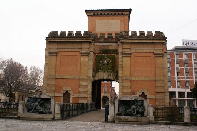 1660年ごろの門。<br />