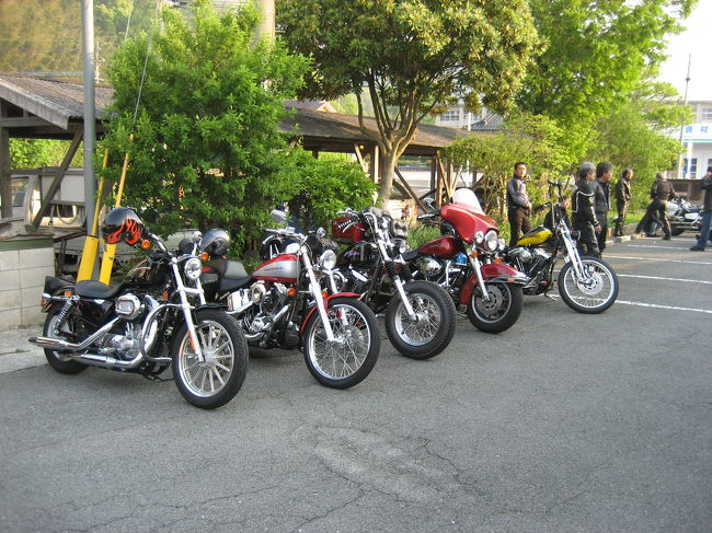 何台で走ったか覚えていませんが、皆さんピカピカに磨き上げています。