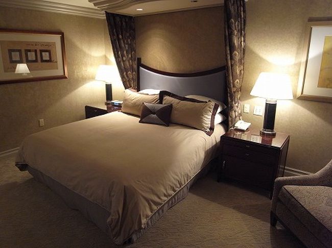 今回もアメックスのFHRを利用です。<br />部屋はスパタワーにあり、このホテルの名物、噴水ショーが見える部屋にアップグレードしていただきました。