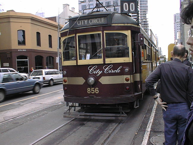 無料のトラム。<br />今も無料かな?