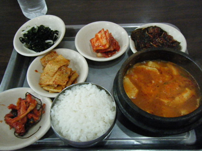 スンドゥブチゲです。お豆腐です。