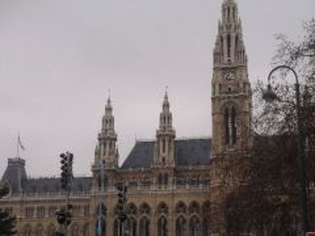 そのまま、ウィーン大学→市庁舎→国会議事堂→マリアテレジア象を通って 