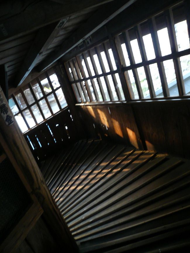 内部の様子です。<br /><br />正面から上りスロープを参拝しながら頂上に至り別の下りスロープに移って巡拝しながら裏口に降りる<br /><br />という造りになっています。