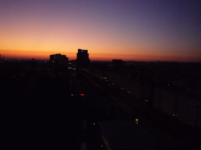 朝焼け！！素晴らしかったです！<br />