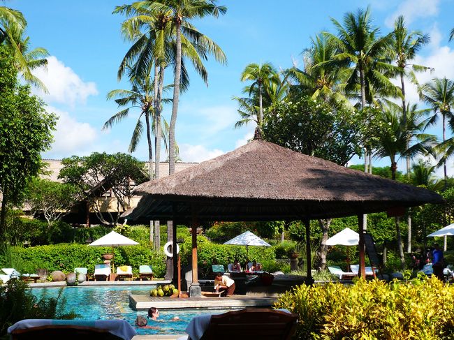 プールは２つあります。<br />ホテルの規模から考えると小さめかな？<br />でも相当深いです。<br /><br />プールバーでくつろげます。