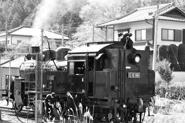 【SALE】 モノクロで見た、真岡鐡道 「SLもおか」 ”C12形66号機 その他