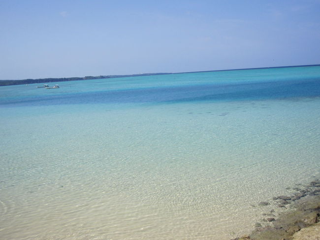 琉球村を出発し、サンマリーナホテル近くで。