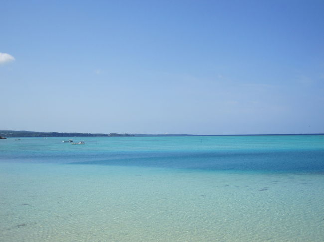 この海の色。きれいすぎ･･･