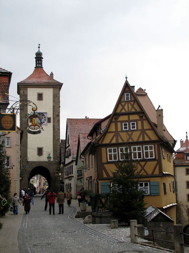 ローテンブルク一の写真スポット・プレーンラインです。<br />