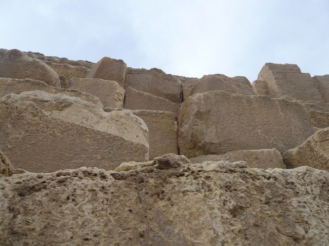 1つ1つの石が大きく、圧倒的な迫力でした。