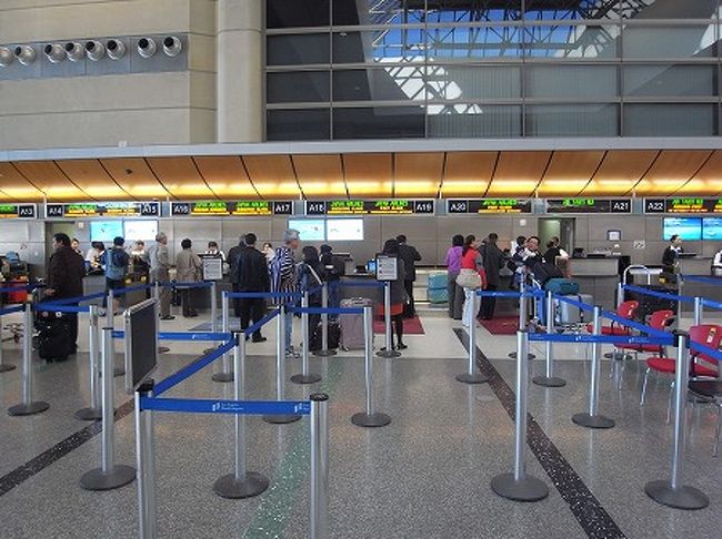 チェックインをして、少しDFSを見てワンワールドラウンジへ。