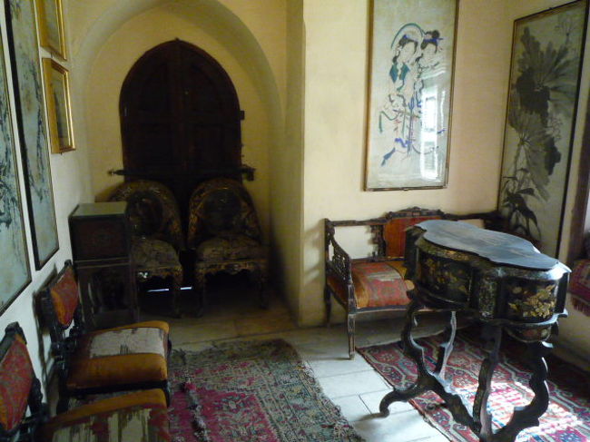 アンダースン博物館内。家具品などが展示されていてた。