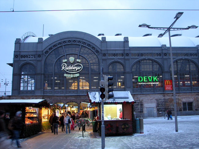 ドレスデンに昼過ぎに到着しました。<br />痛いくらい寒かったです。