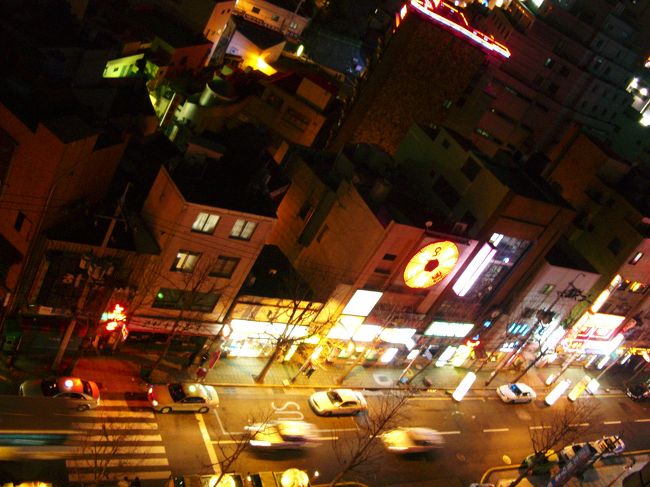 ホテルに戻ったのは...午後９時過ぎ<br />１３時間の統営旅はこうして終了。<br /><br />今日も充実した一日でした。<br />　　<br />　が、流石に疲れました"(_ _,)/~~"