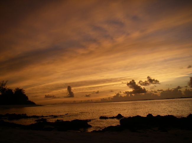まるで写真集のような空の色