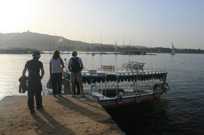 この船でナイル川クルーズ