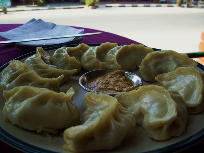 <br />今回最初で最後食したモモ。