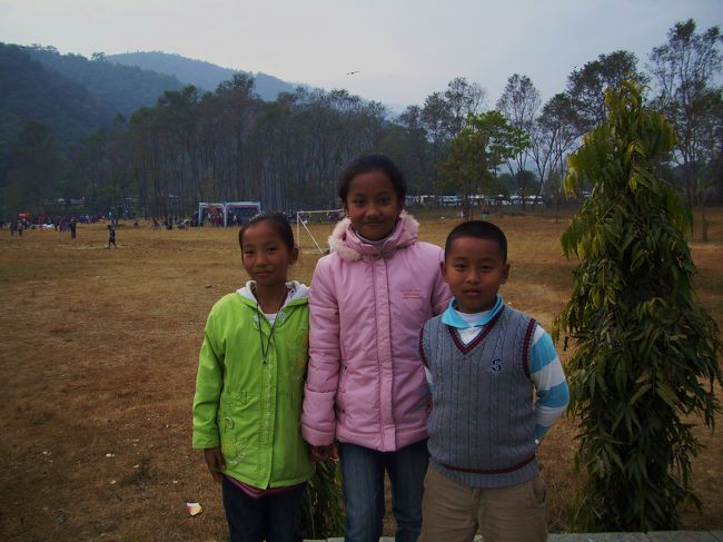 <br />カメラ向けたら笑顔でした。