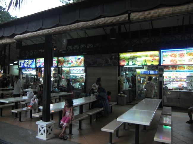 最後の夕飯はフードコートで食べまくり。<br />夜少しオーチャードを歩いて、空港へ無事帰国しました。