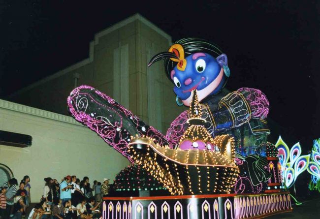 ランプの魔人かな？