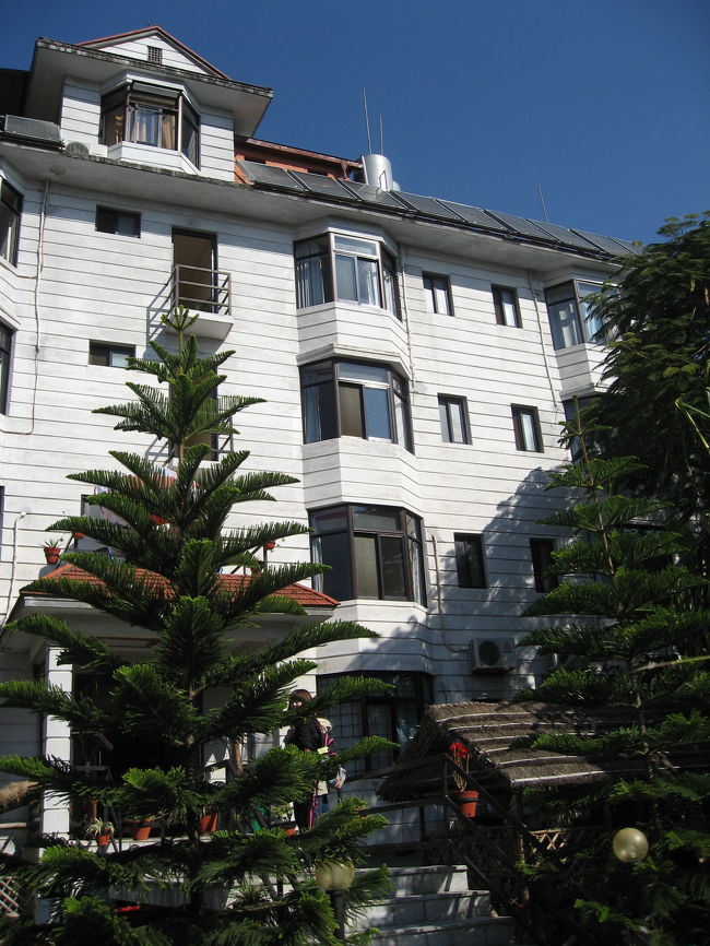 ポカラで泊まったところ。<br />