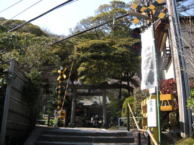 極楽寺から長谷へ向かう途中。<br /><br />御霊神社という案内版があったので参拝することにしました。