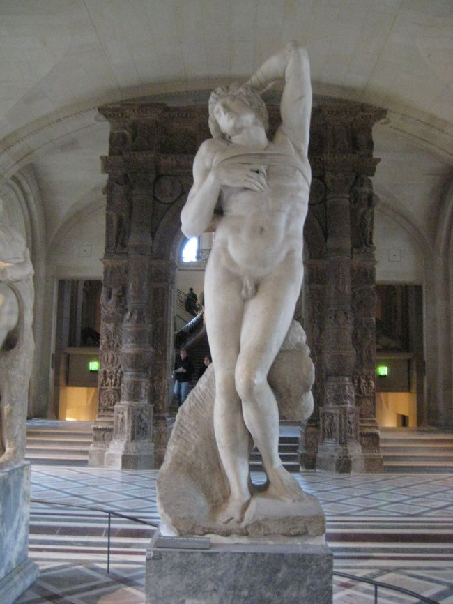 ミケランジェロ「囚われの身 瀕死の奴隷」