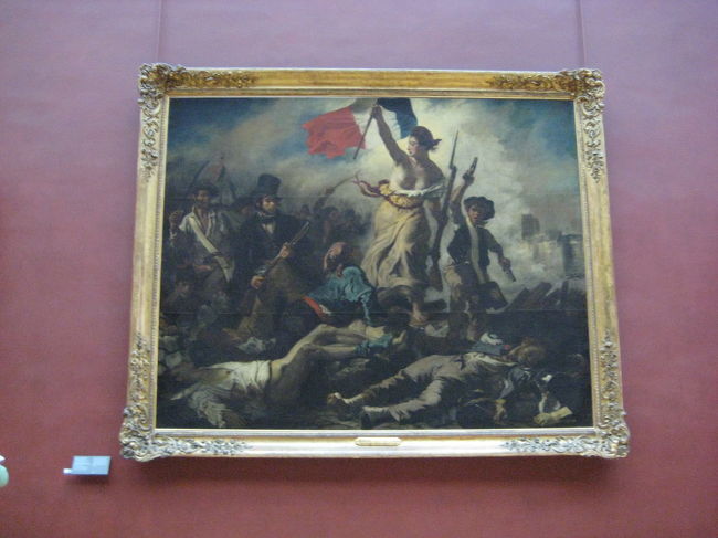 ドラクロワ「民衆を率いる自由の女神」