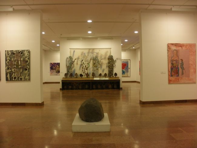 最上階（４F)は、彫刻も見られました。