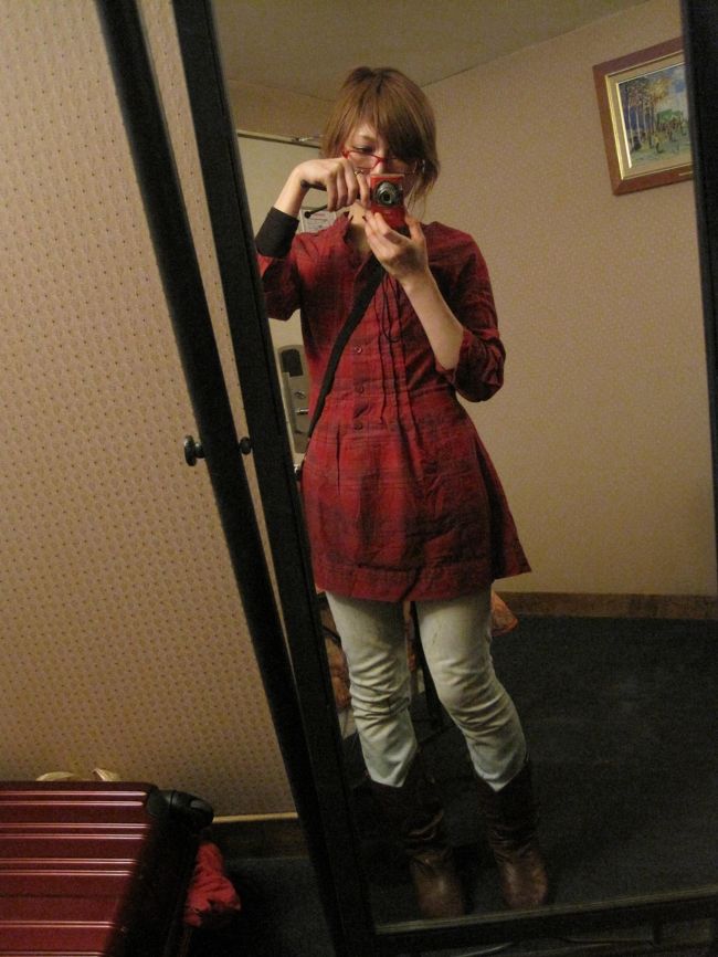 自分の写った写真無いから撮っておこう。