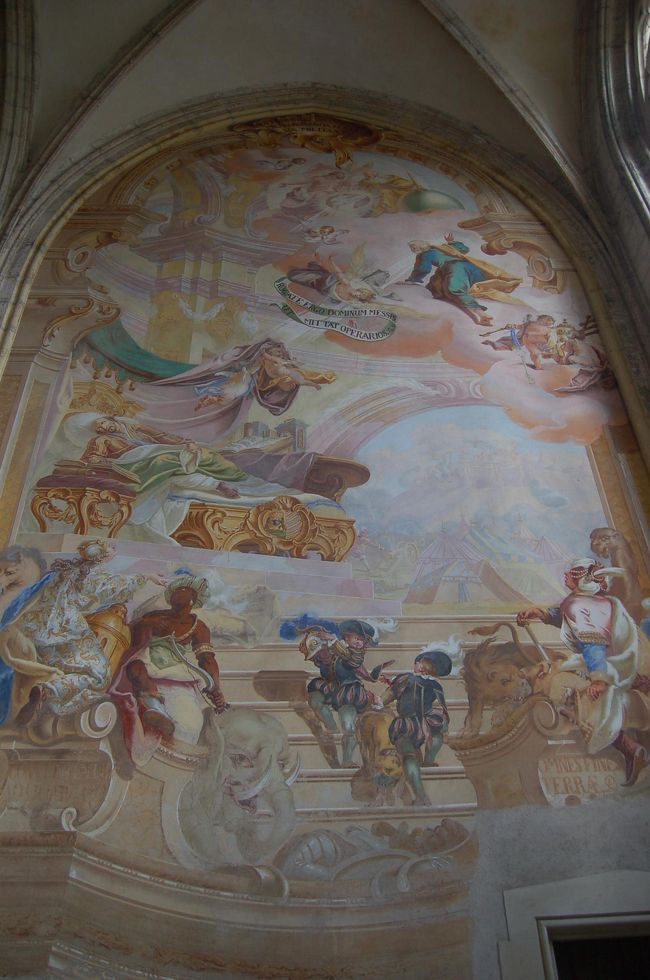 バルバラ聖堂の壁画