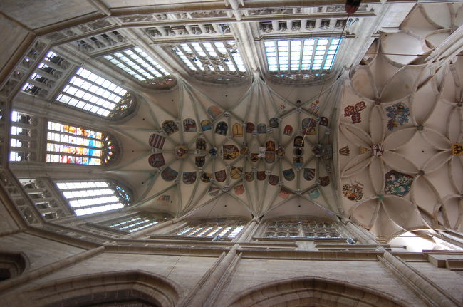 バルバラ聖堂の天井