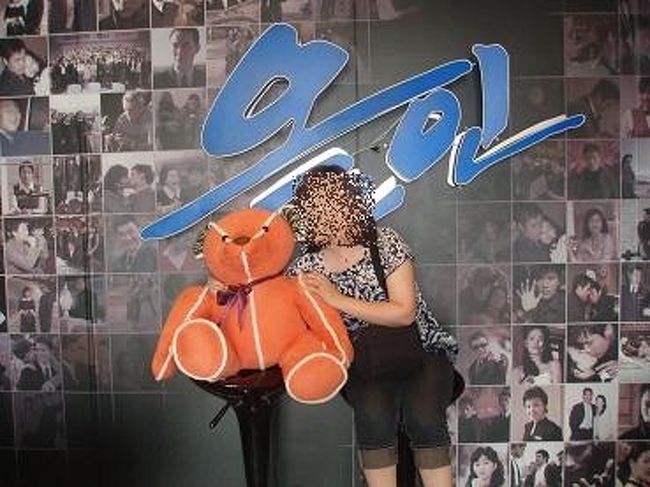 大きなぬいぐるみがあったので、とりあえず撮影〜