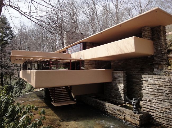 落水荘 フランク・ロイド・ライト 落水荘（Fallingwater） | 建築・インテリアに関する石材メディア