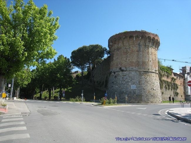 サンジミニャーノの城壁。
