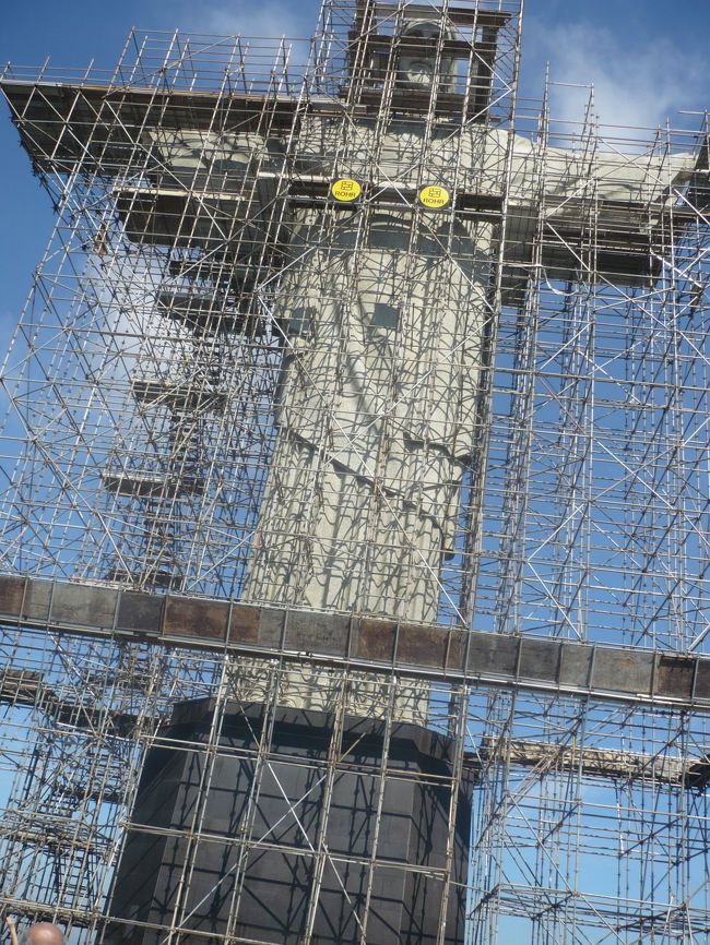 コルコバードの丘<br />工事中でした…