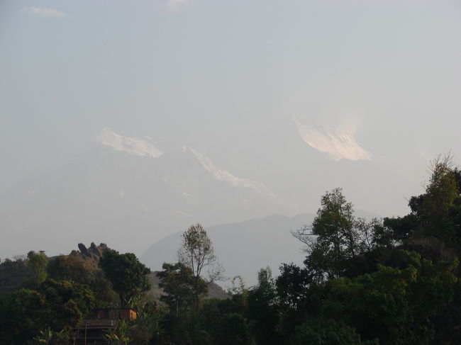 少し霞がかかってきた。