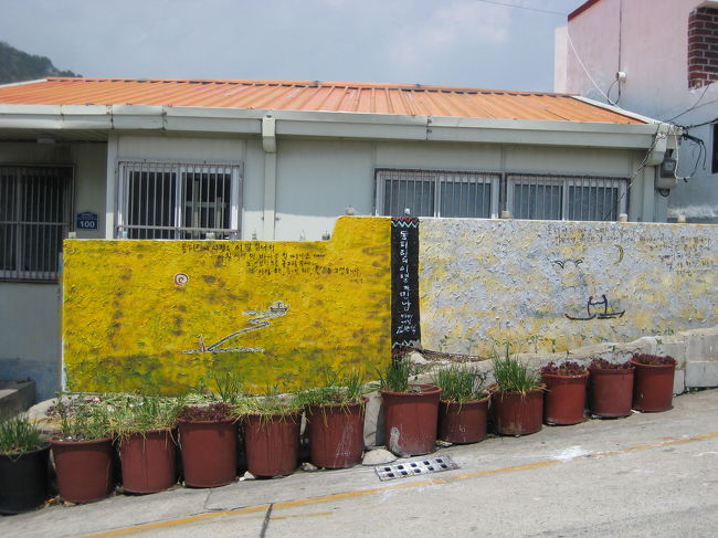 すぐに鮮やかな色が見えたので<br />間違いなくドンピラン村に<br />やって来れました。