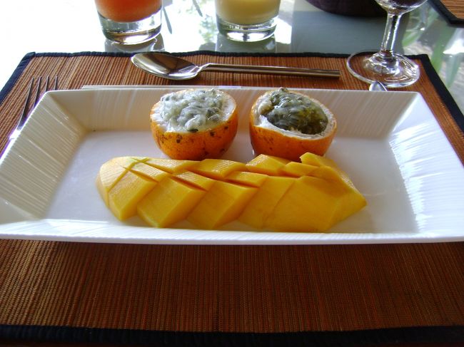 <br />　フルーツは、パッションとマンゴー。