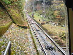 極楽橋からは、ものすごい急峻な道のり。