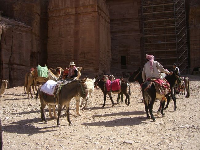 ロバに乗ればこの先の山上にある遺跡に楽に行けると小汚い商人が誘惑してくるのだが、ドンキーに乗るなんて最低の中の最低になるってことなわけで。