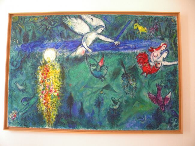 絵画  シャガール ヤコブの夢 あまりにも有名75センチ×55センチ マルク・シャガ-ル: 1887-1985 (タッシェン・ビッグ・アート